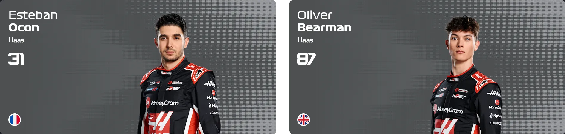 Haas drivers