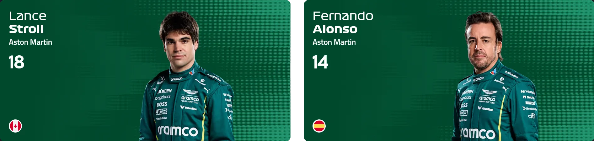 Aston Martin drivers