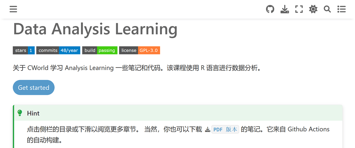 Data Analysis Learning